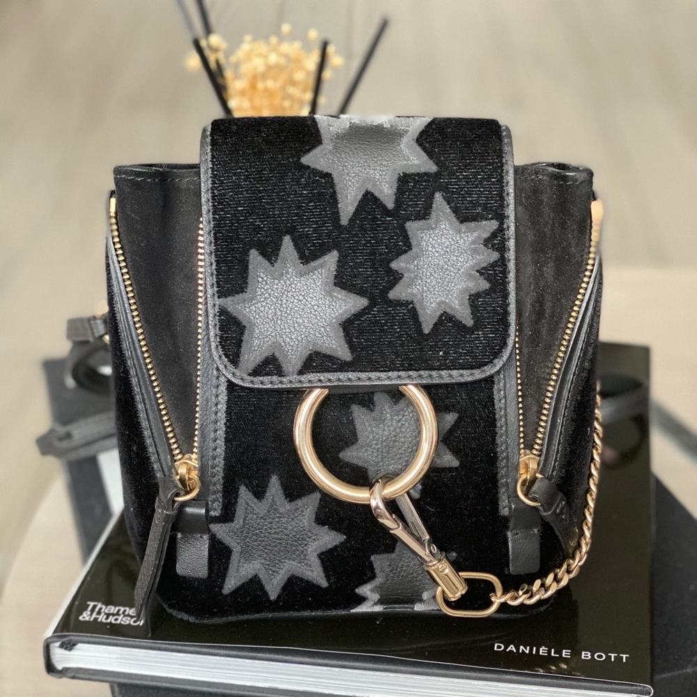 Authentic Chloé Faye Mini Backpack